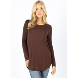Blusa Feminina Alongada Gola