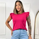 Blusa Feminina Babado Blusinha
