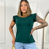 Blusa Feminina Babado Blusinha