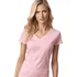 Blusa Feminina Babylook T Shirt Uniforme Social Decote Chic
