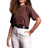 Blusa Feminina Basica Tshirt