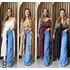 Blusa Feminina Bata Longa Babado Boho Chic Marromchocomousse
