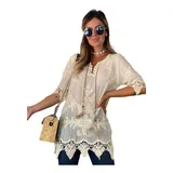 Blusa Feminina Bata Renda