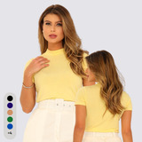 Blusa Feminina Blusinha Basica