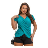Blusa Feminina Blusinha Decote