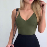 Blusa Feminina Body Alcinha