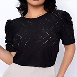 Blusa Feminina Bordada Laise