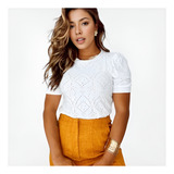Blusa Feminina Bordada Laise