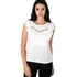 Blusa Feminina Bordada Lese Estilosa Casual Básica Verão