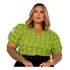 Blusa Feminina Bordada Plus Size Manu Ellas Modas