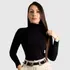 Blusa Feminina Cacharrel Segunda Pele Manga Longa Gola Alta