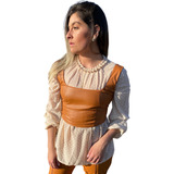 Blusa Feminina Camisa Social