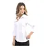 Blusa Feminina Camisa Social Uniforme Para Bordar E Sublimar