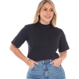 Blusa Feminina Camiseta Gola