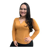 Blusa Feminina Camiseta Plus