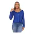Blusa Feminina Camiseta T-shirt Paetê Brilhosa Tendência Top