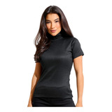 Blusa Feminina Canelada Gola