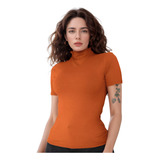 Blusa Feminina Canelada Gola