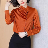 Blusa Feminina Cetim Elegante