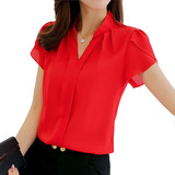 Blusa Feminina Chiffon Manga