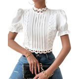 Blusa Feminina Chiffon Manga