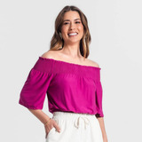 Blusa Feminina Ciganinha Viscocrepe