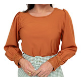 Blusa Feminina Clarisse Manga