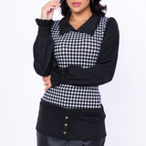 Blusa Feminina Colete De