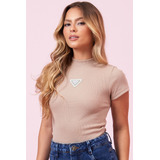 Blusa Feminina Com Aplique