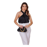 Blusa Feminina Com Gola