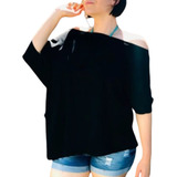 Blusa Feminina Com Ponta