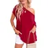 Blusa Feminina Com Ponta Kiara Manga Curta Modelo Morcego