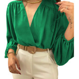 Blusa Feminina Cropped Manga