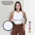 Blusa Feminina Cropped Regata Ribana Algodão Envio Rápido