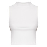 Blusa Feminina Cropped Sem