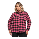 Blusa Feminina De Xadrez