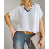 Blusa Feminina Decote V