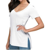 Blusa Feminina Decote V