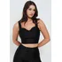 Blusa Feminina Detalhe Laço Up Glam Planet Girls Preto