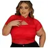Blusa Feminina Elegante Plus Size Em Renda Blusinha Linda G1