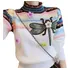 Blusa Feminina Elegante Princesa Gola Bordada Pérolas Dafne