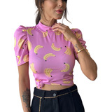 Blusa Feminina Estampa De