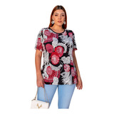 Blusa Feminina Estampada Malha
