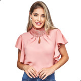 Blusa Feminina Evangelica Manga