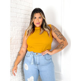 Blusa Feminina Garrafinha Plus