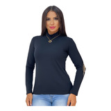 Blusa Feminina Gola Alta