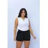 Blusa Feminina Gola Boba Casual Fluity Poliamida Verão