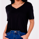 Blusa Feminina Gola V