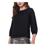 Blusa Feminina Infini Bordado