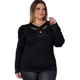 Blusa Feminina Lisa Plus